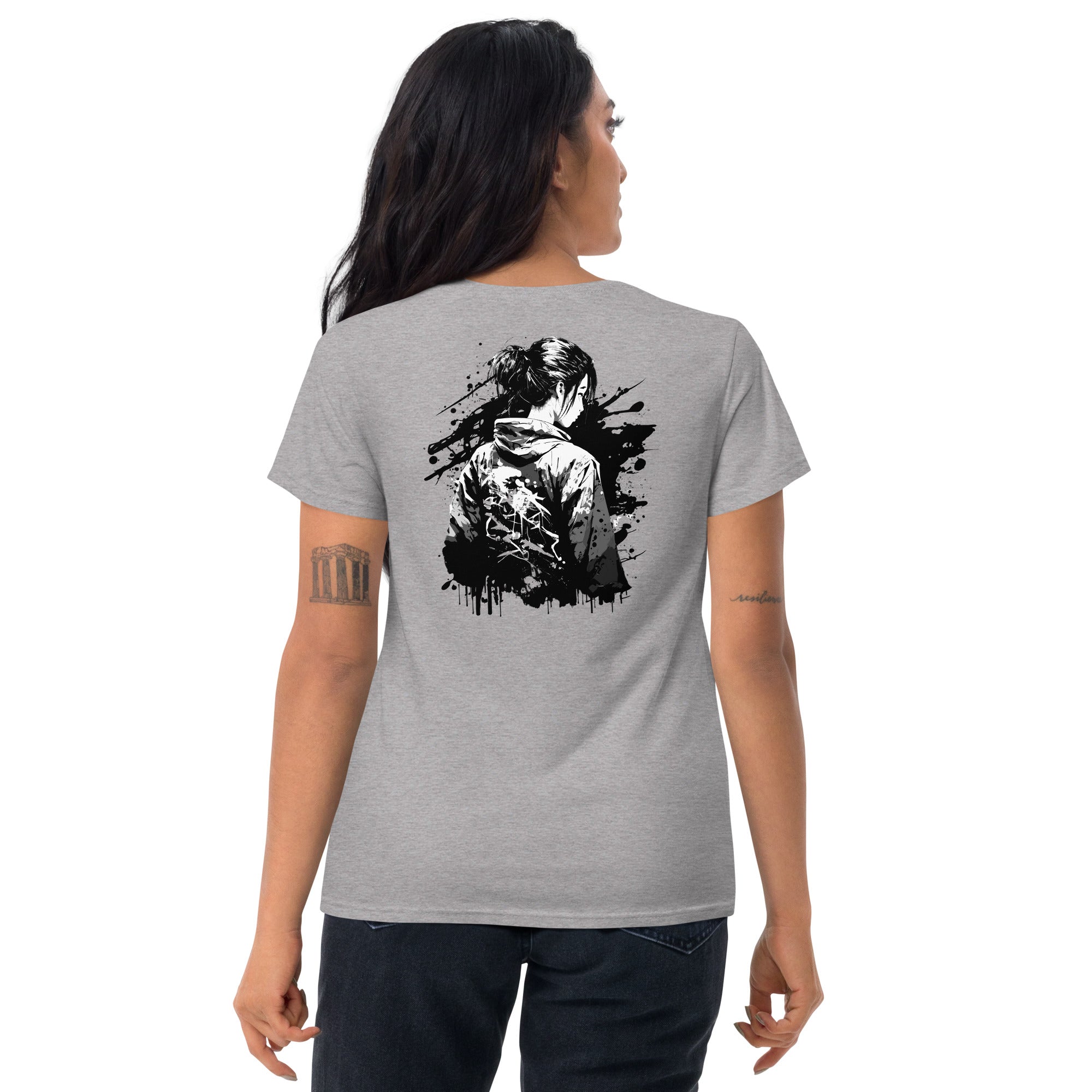Women's Short Sleeve Fashion Fit T-Shirt - Streetwear