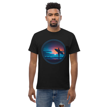 100% Cotton Men's Classic T-Shirt - Giant Wave - Surf Collection