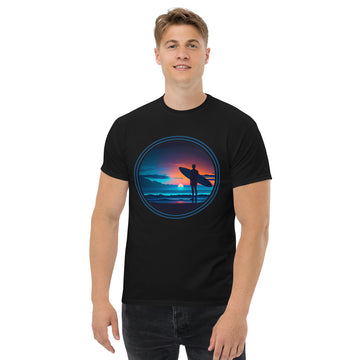 100% Cotton Men's Classic T-Shirt - Giant Wave - Surf Collection