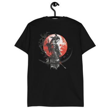 T-Shirt - Warrior with Bow and Red Moon