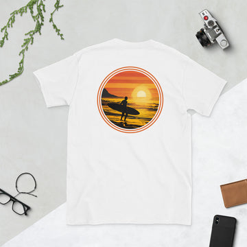 T-Shirt Surf Collection - Orange Sunset - Women