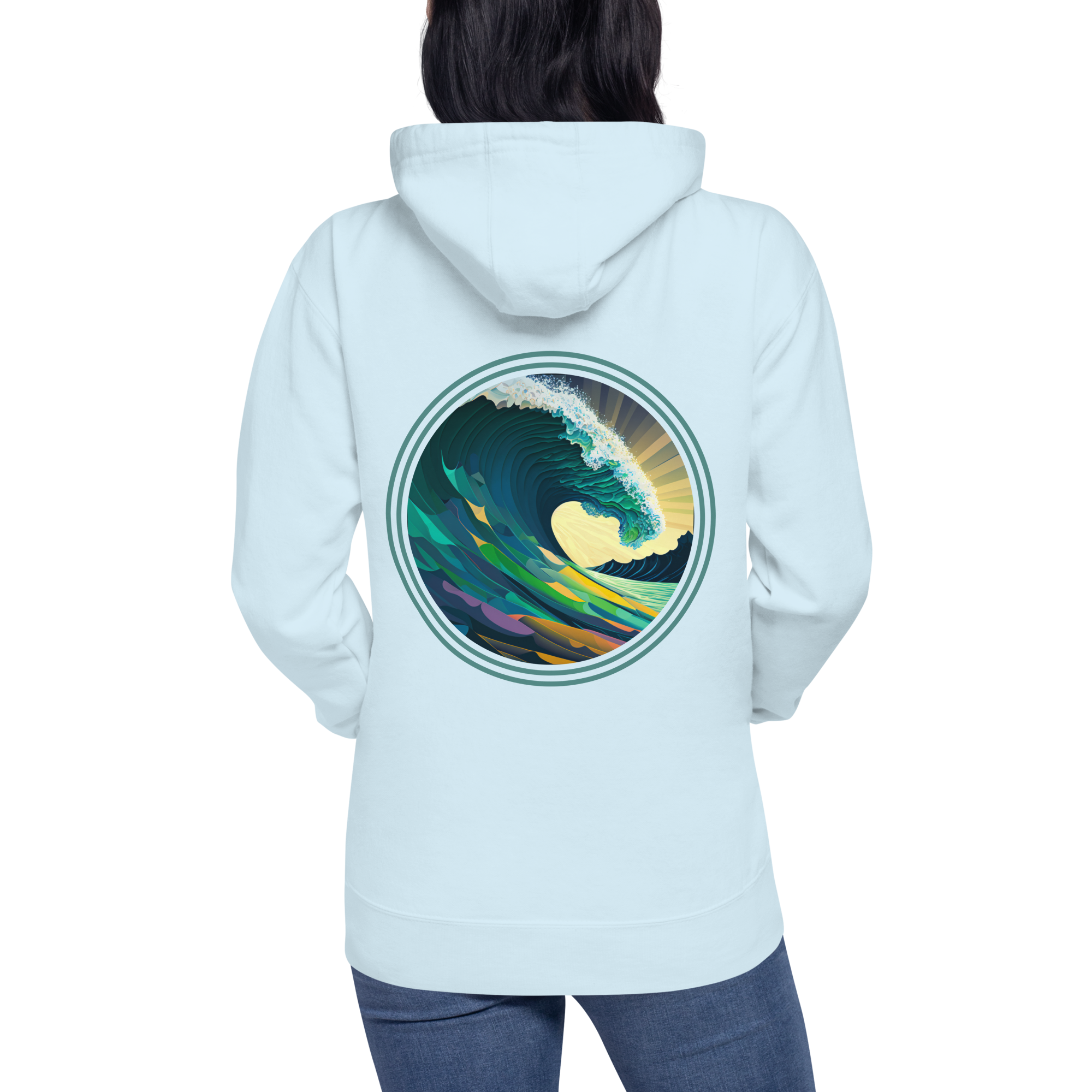 Hoodie - Wave - Limited Edition - Surf Streetwear - Women
