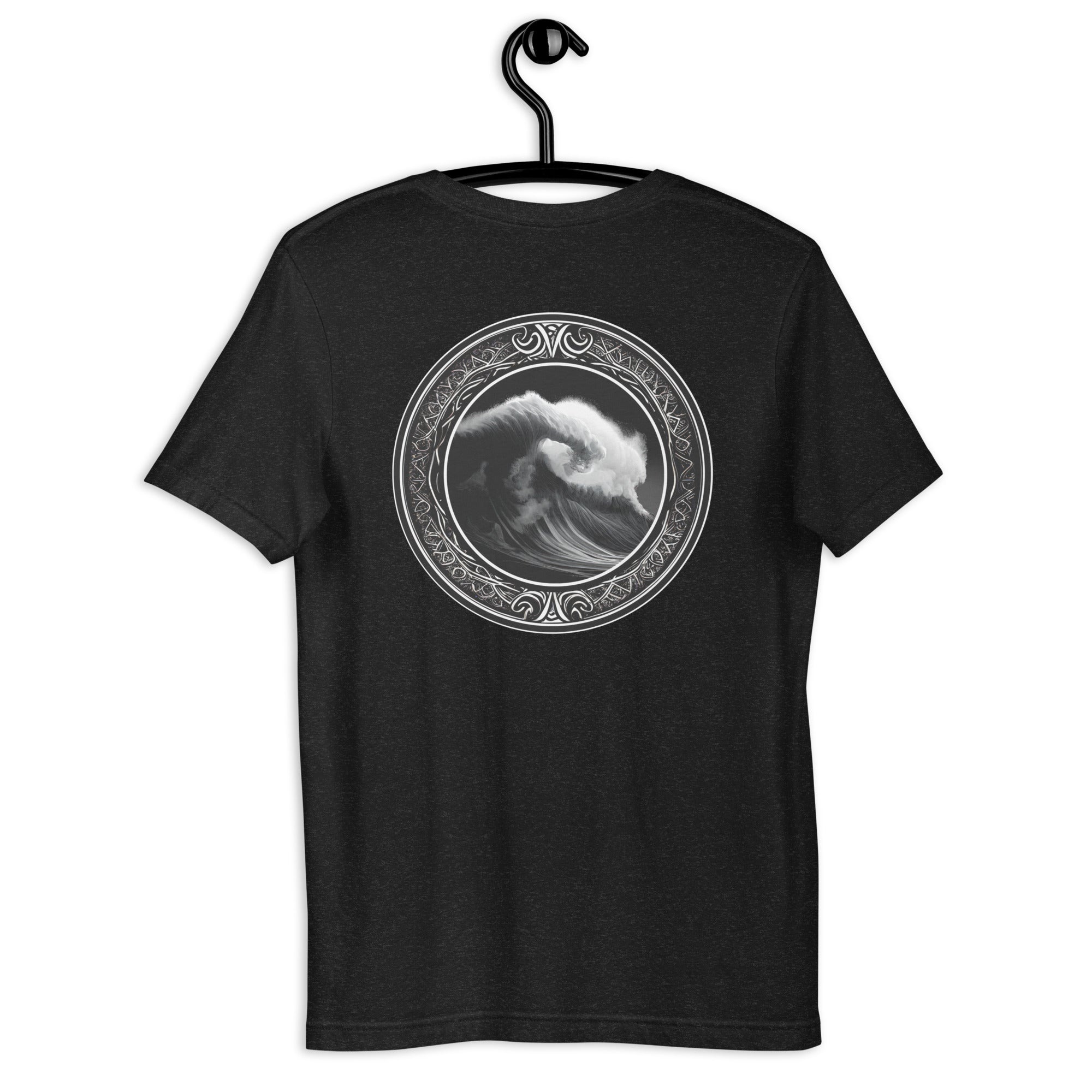 T-shirt - Powerful Wave with Symbols - New Limited Edition Surf Collection