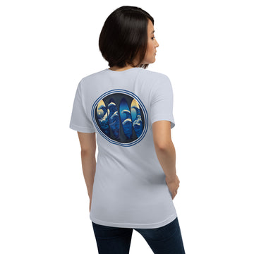 T-Shirt 100% Cotton - 4 Surfboards - T-Shirt for Women