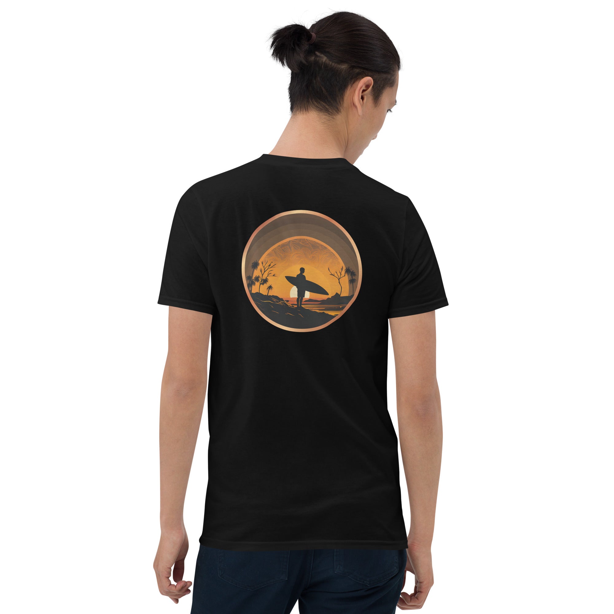 T-Shirt Surf Collection Orange Sky