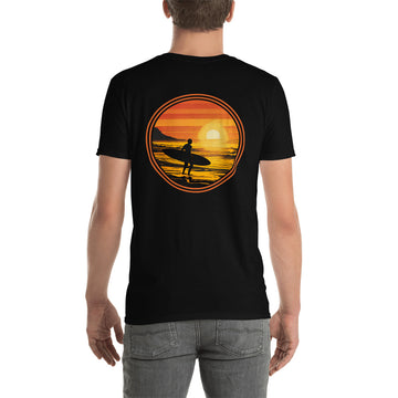 T-Shirt Surf Collection Orange Sunset