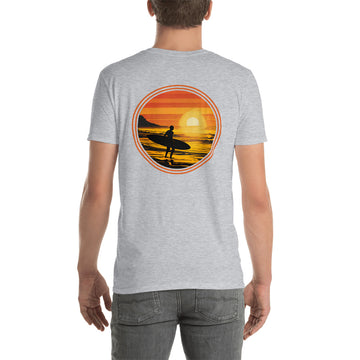T-Shirt Surf Collection Orange Sunset