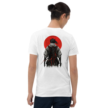 T-Shirt Ronin Warrior with Red Moon